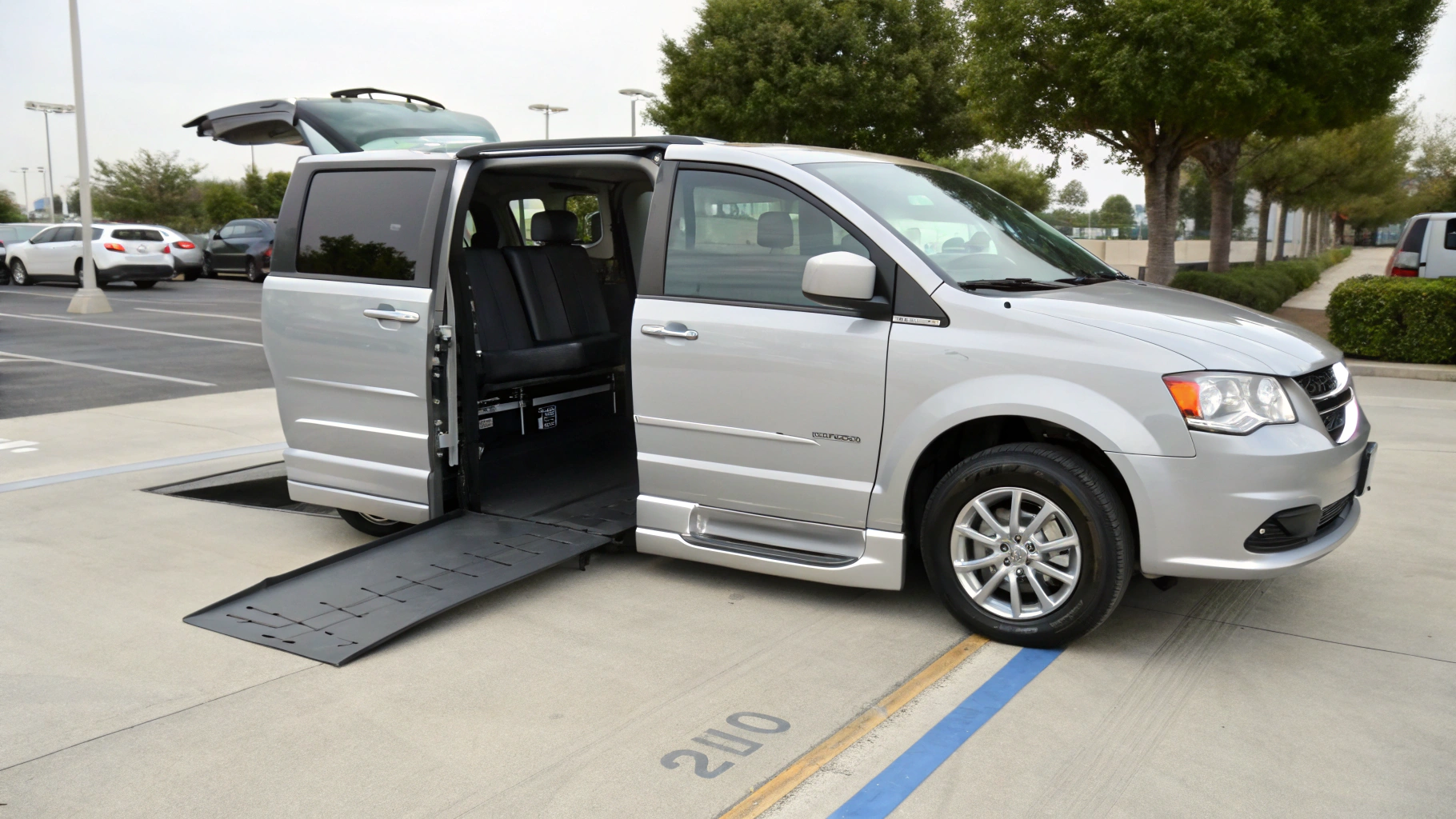Professional transport vehicle for medical appointments